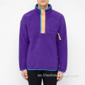 Pullover Sherpa Fleecejackor Partihandel Custom